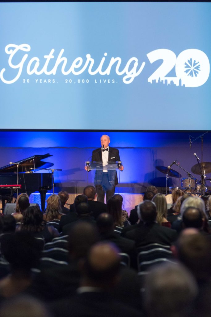 CEO of Chick-Fil-A Dan Cathy speaks at City of Refuge Atlanta's Gathering 20th anniversary