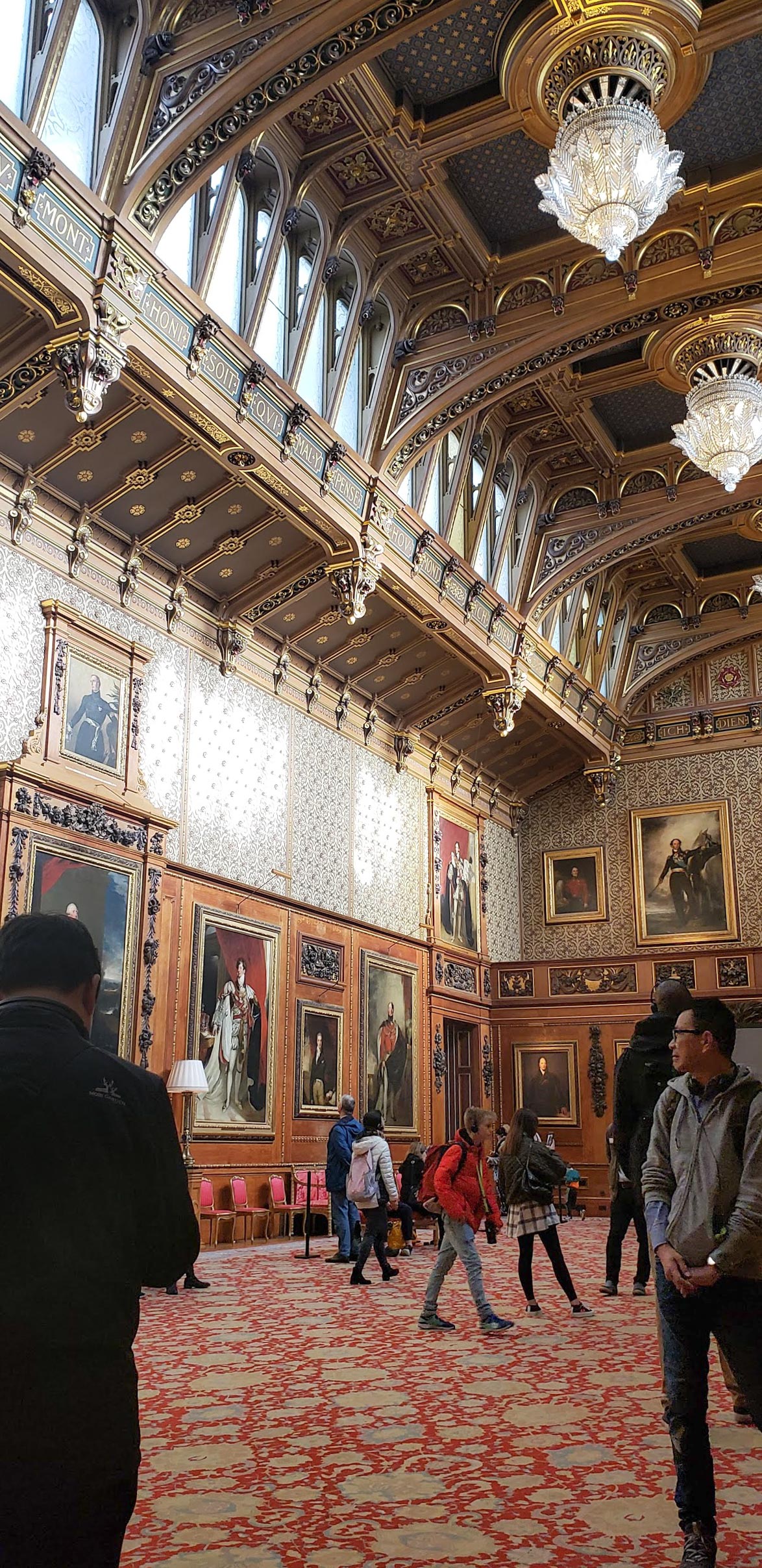Windsor Castle ceiling